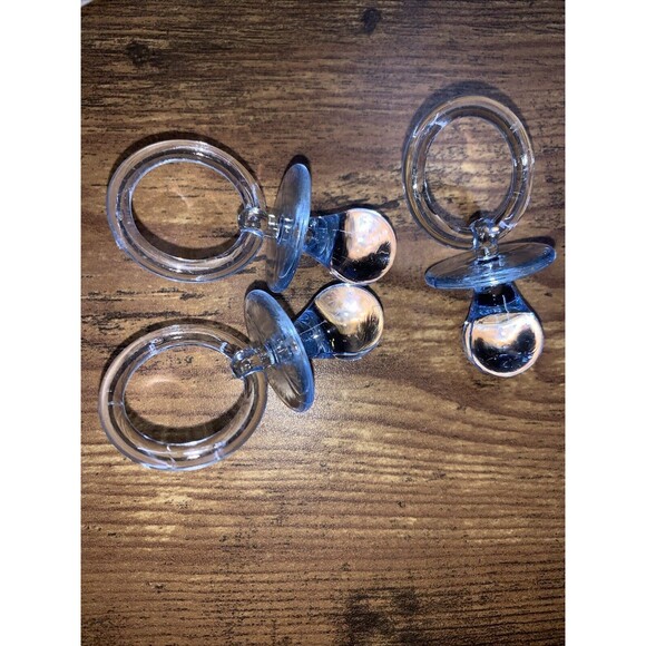 28PC Baby Shower Acrylic Pacifiers - Picture 3 of 3